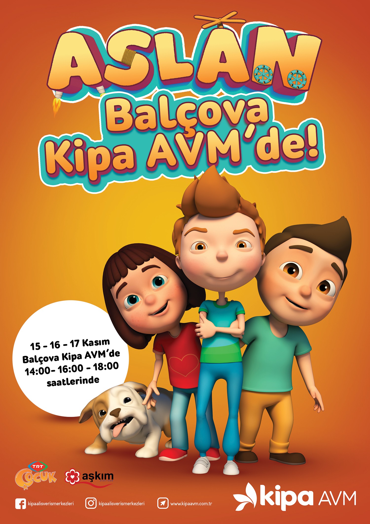 Aslan Bal&ccedil;ova Kipa AVM'de!